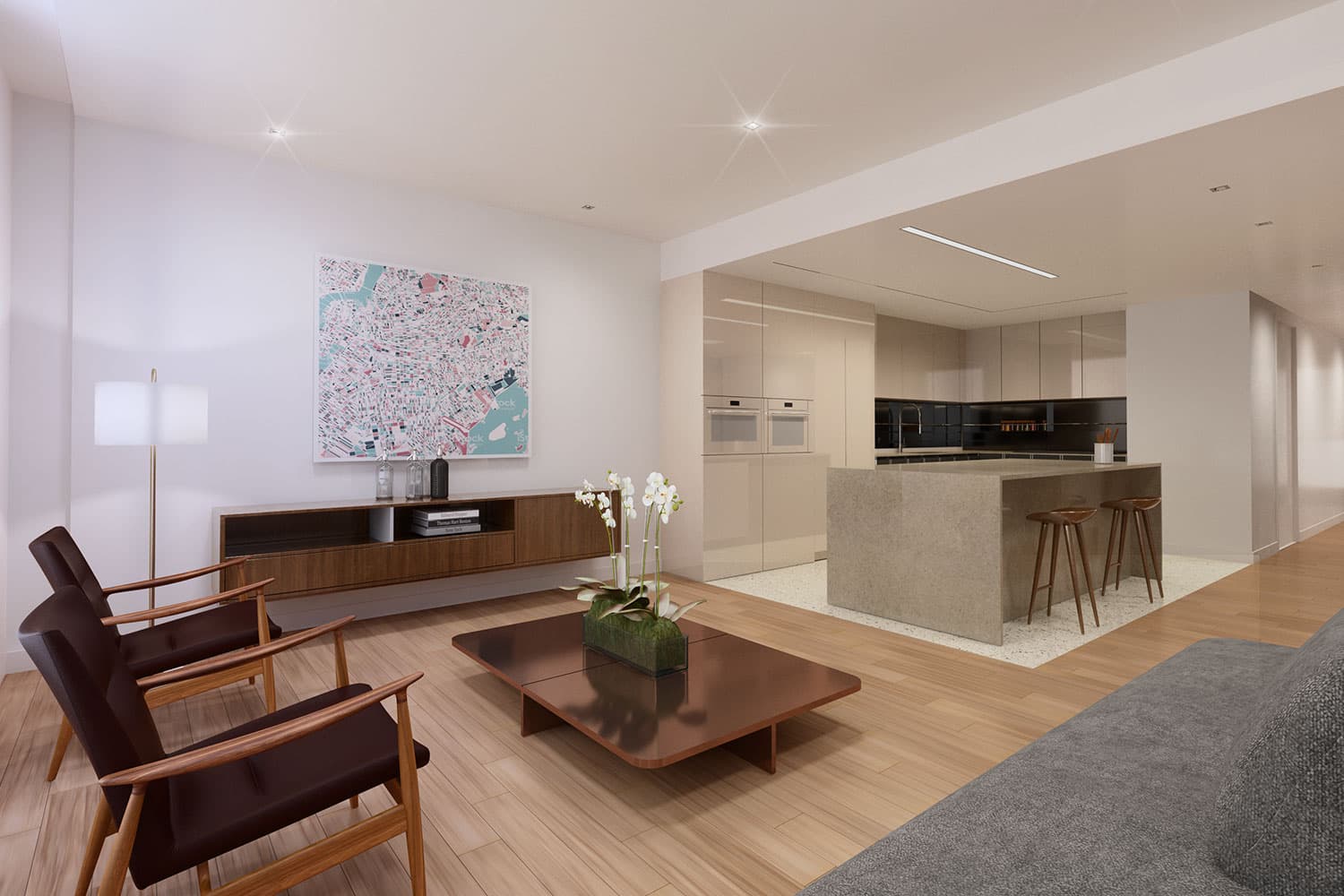 beautiful wood floor home